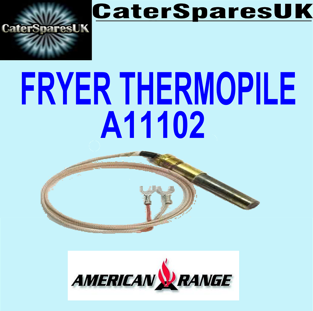 A11102 AMERICAN RANGE THERMOPILE TWIN LEAD GAS FRYER AF25 AF45 AF75