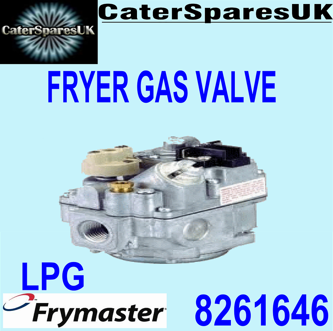 8261646 FRYMASTER FRYER GAS VALVE LPG THERMOPILE MILLIVOLT FRY MASTER