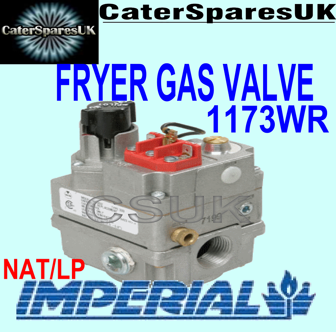 1173 WR IMPERIAL FRYER GAS VALVE CIFS 40 NAT/LPG 1173WR SPARE PARTS eBay