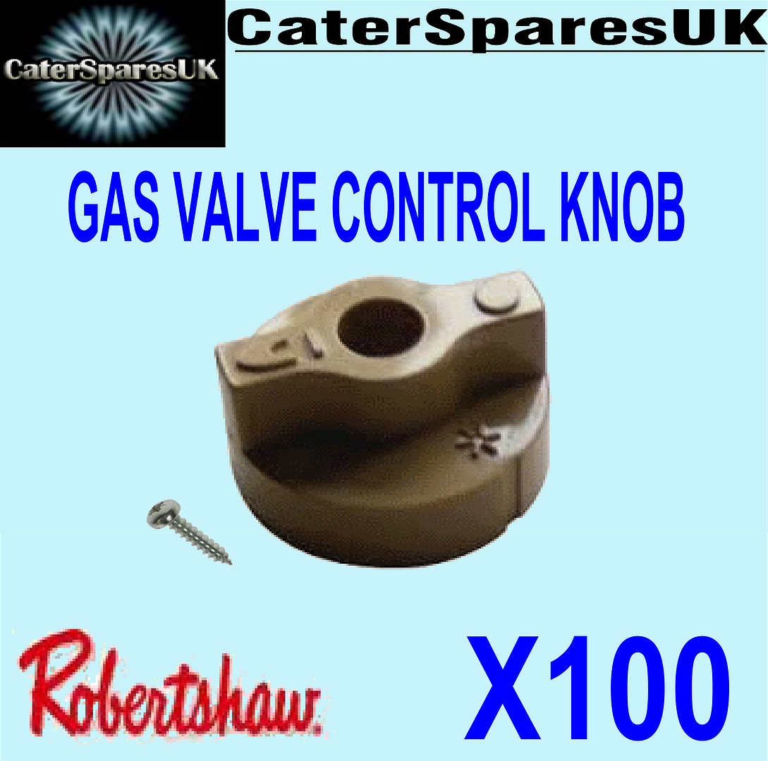 GAS VALVE CONTROL KNOB BIEGE ROBERTSHAW X 100 KNOBS PARTS PITCO HENNY