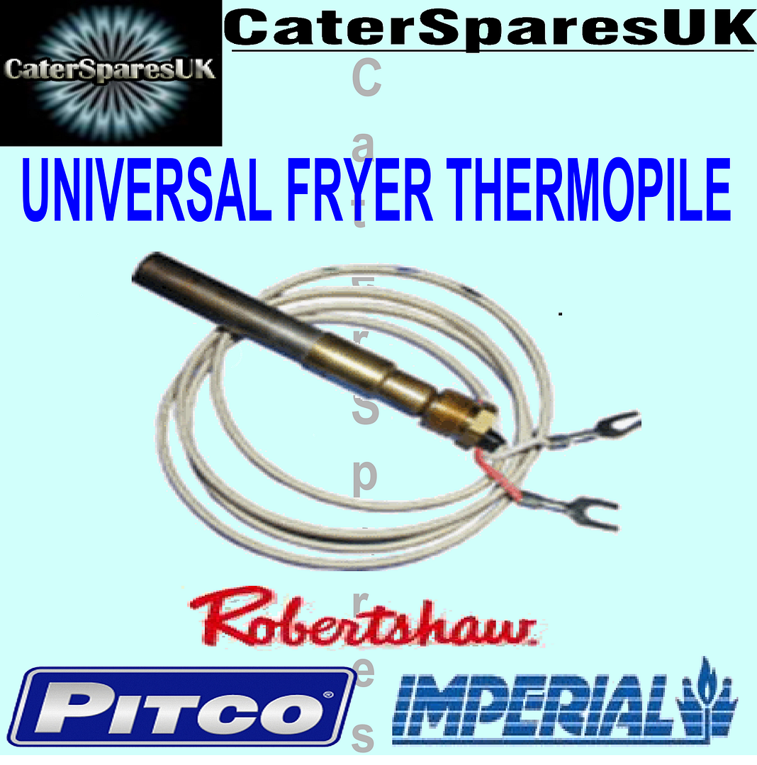 2 WIRE PITCO THERMOCOUPLE DOUBLE CONNECTION THERMOPILE SG14 TWIN LEAD