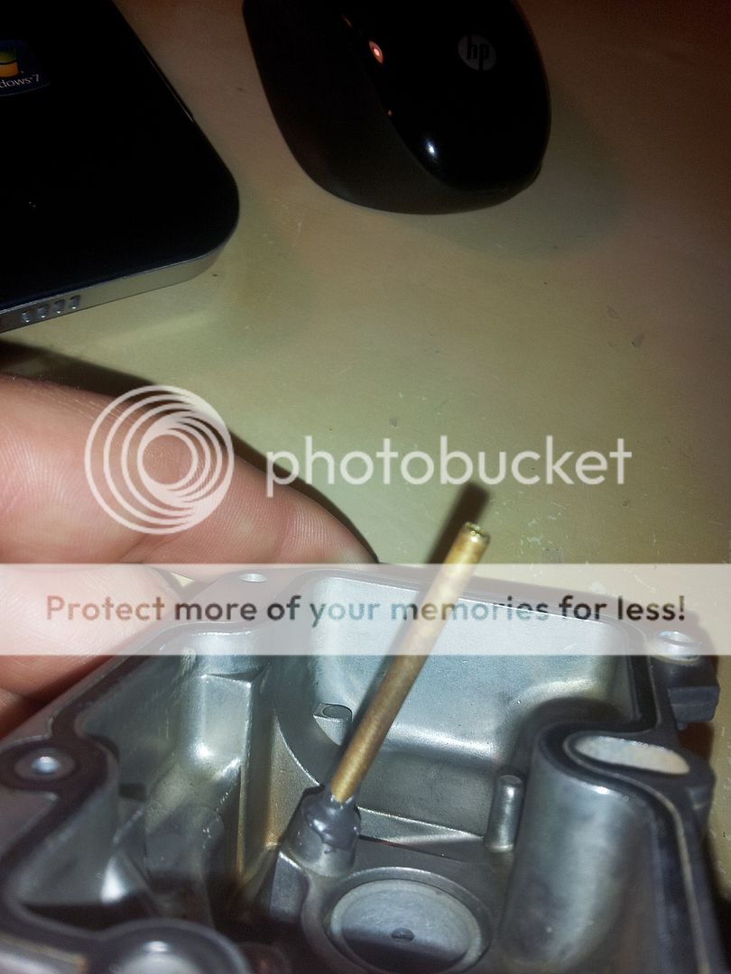 I broke my brass overflow tube in my carb. Ideas? PNW Riders The