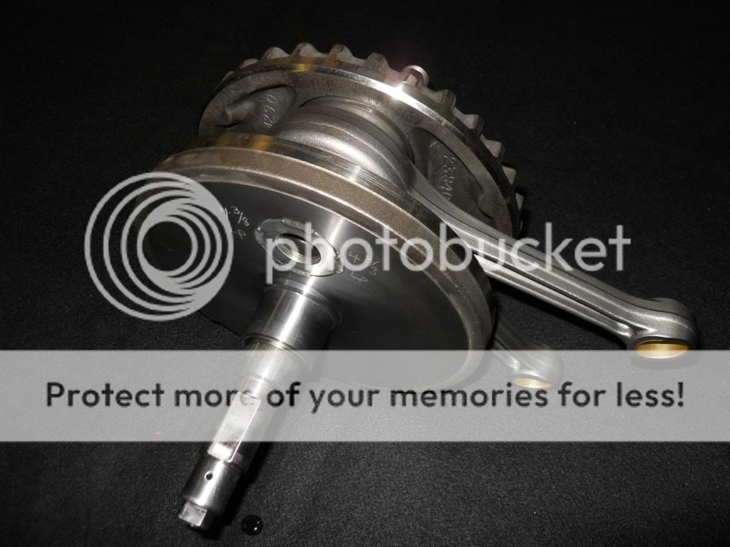 Harley Davidson 9906’ Twin Cam 88” to 103" Conversion crankshaft 4.375